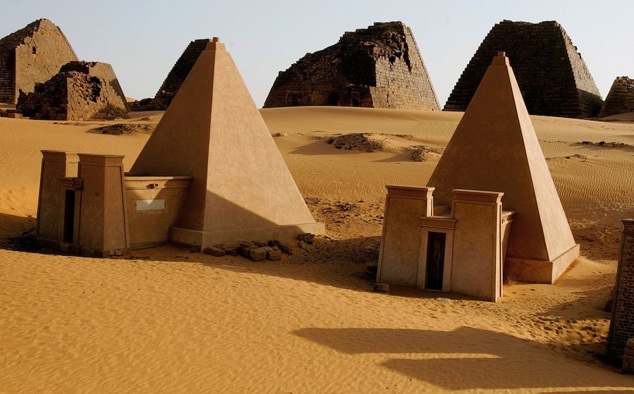 Pirámides nubias |:  7 pirámides antiguas alrededor del mundo |  Zestradar