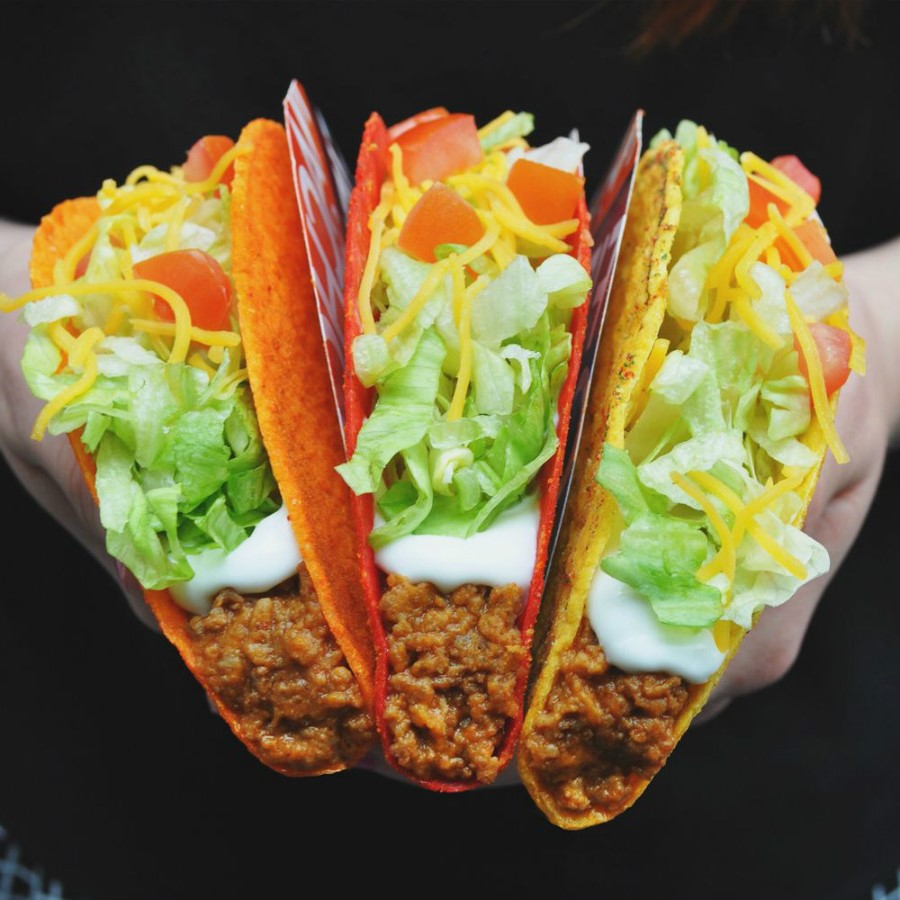 Tacos crujientes de concha |  Calificación de los productos más sabrosos en los menús de famosas cadenas de comida rápida  Zestradar