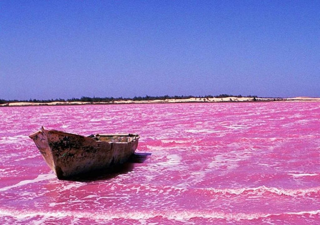 Lago Retba |:  15 de los lugares más extraños del mundo para visitar en 2020 |  Zest Radar: