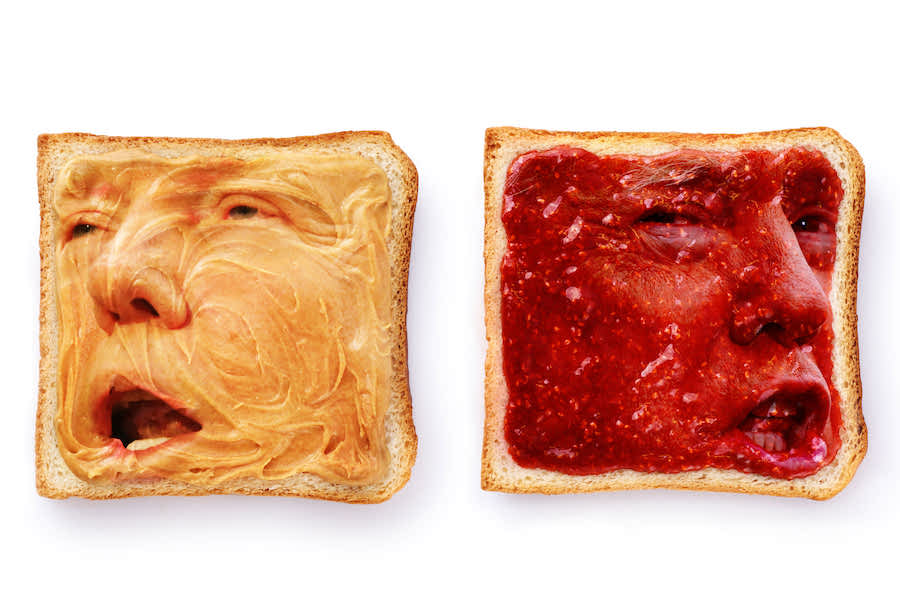 Sándwich de dos caras |  Trump como el desayuno favorito de Estados Unidos |  Zestradar