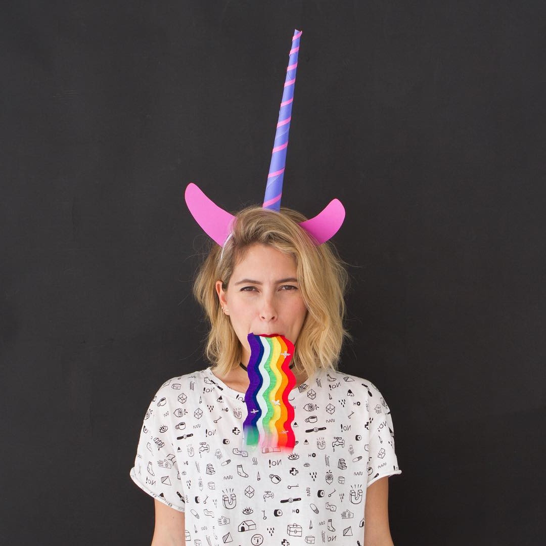     Unicornio | 18 Ideas de vestimenta de Halloween de última hora | Bayas cerebrales