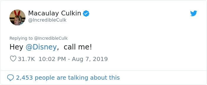 Macaulay Culkin exprime Internet con su propia versión del nuevo 
