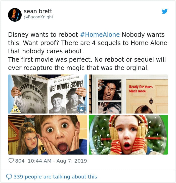 Macaulay Culkin está apretando Internet con su propia versión del nuevo 